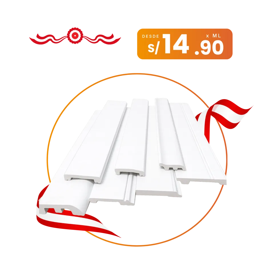 Zócalo de Espuma Compacta Blanca 2.80ml