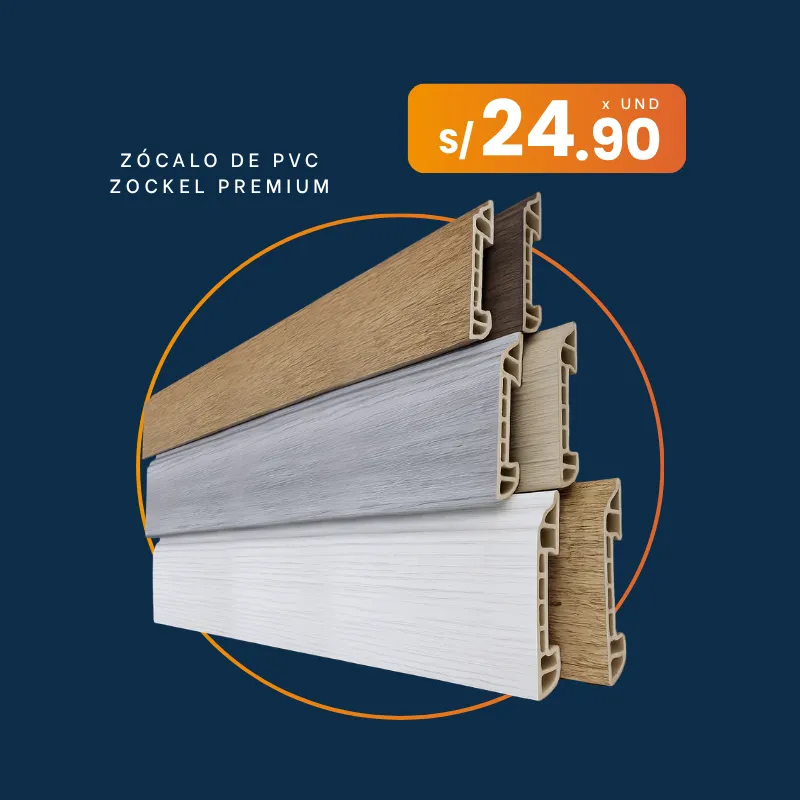 Zócalo de PVC Zockel Premium